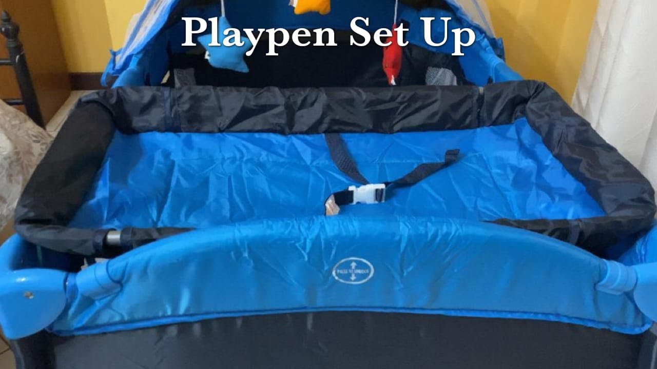 How To Assemble Playpen/Crib YouTube