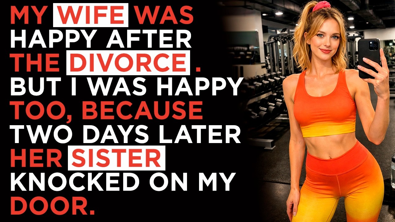 My wife was happy after the divorce. But I was happy too, because two days later...