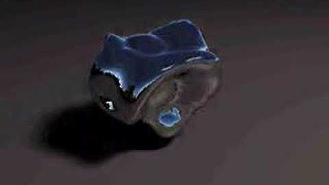 Displacement texture test in blender