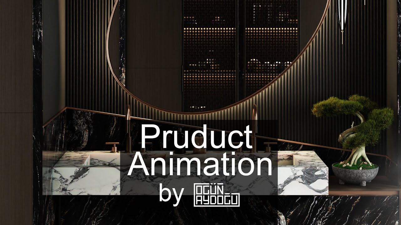 Product Animation - Double Sink Vanity