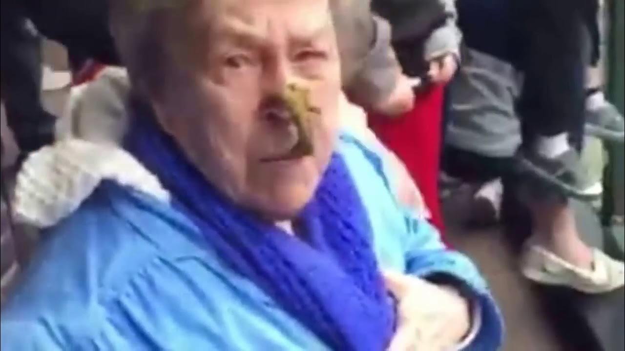 CHIMPANZEE ATTACK OF THE POOP! Grandma Got Hit By A Poopoo! CHIMPANZEE