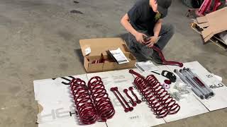 Rough Country 3.5 Dual Rate Coil Spring Suspension Lift on 2021 Jeep Gladiator