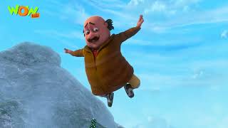 dangerous road trip to switzerland part 07 s12 motu patlu cartoon wow kidz spot