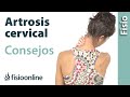 Artrosis cervical - Tratamiento con ejercicios, automasajes y estiramientos