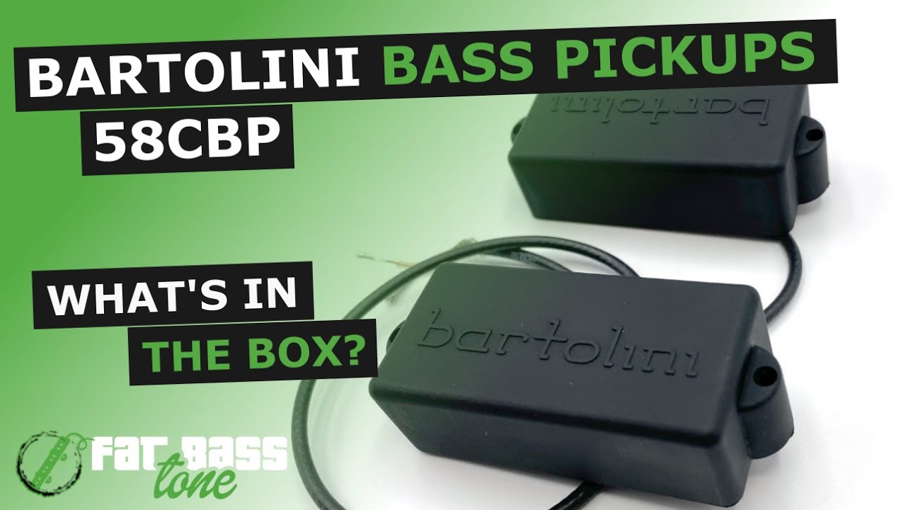 Bartolini 58CBP 5 String Classic Bass Precision Bass® Pickup: What’s In The Box? (A Close-Up Look)