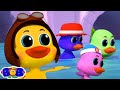 Five Little Ducks Went Swimming One Day Nursery Rhyme by Bob the Train