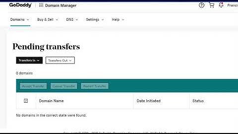 How to confirm or accept domain name transfer from go daddy to crazydomains