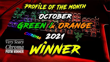 October 2021 Profile of the Month Winner | Razer Chroma