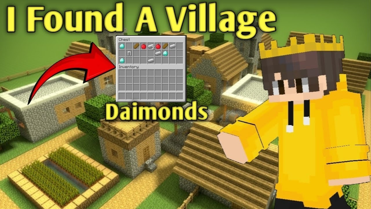 I Found A Village in Minecraft Survival Series (Hindi) - YouTube
