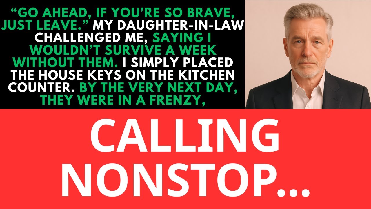 My Daughter-in-Law Said I Wouldn’t Last a Week Without Them — So I Burned Their Whole Empire Down...