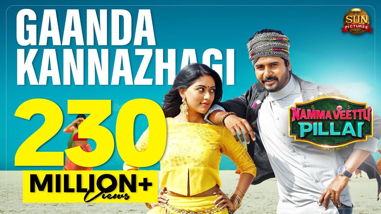 GaandaKannazhagi   Video Song  Namma Veettu Pillai Sivakarthikeyan SunPictures Pandiraj DImman