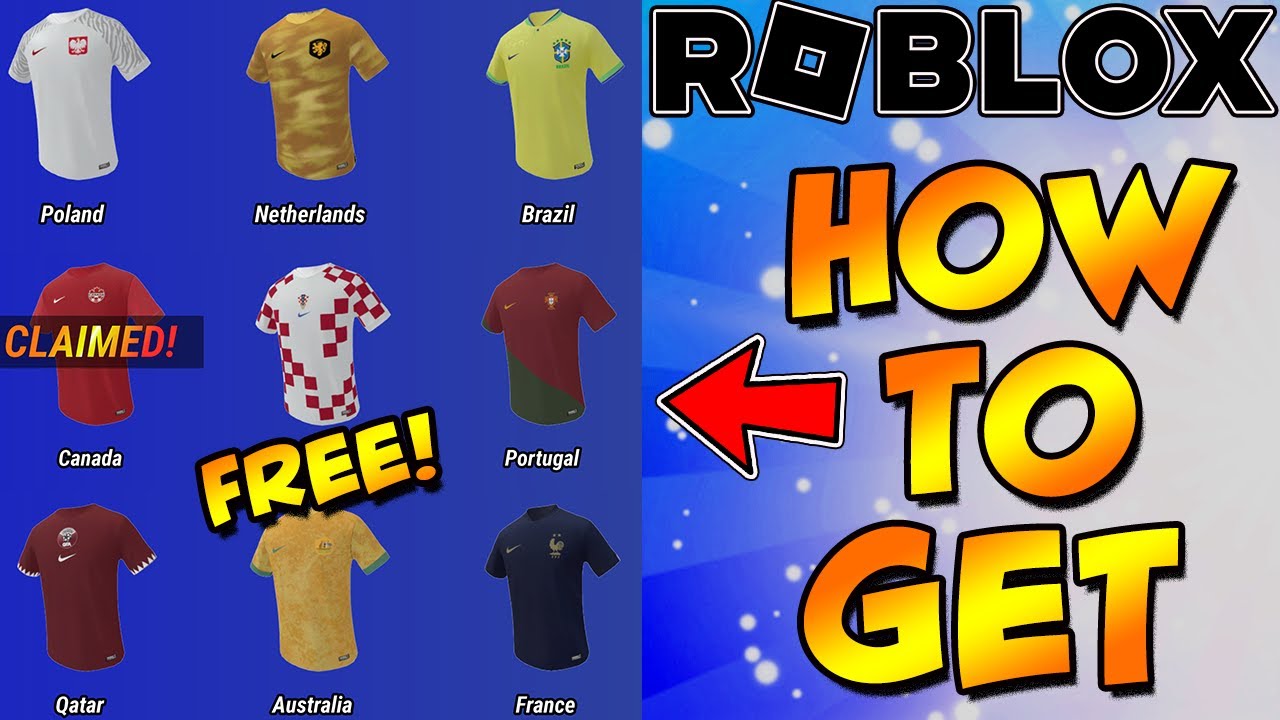 Brazil 2022 Home Kit Fifa World Cup 2022 Qatar Roblox Street Soccer T Shirt  em 2023