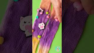 🧦 Let’s Design Cute Princess Tights 👗 Easy Dress-Up Craft! 😍