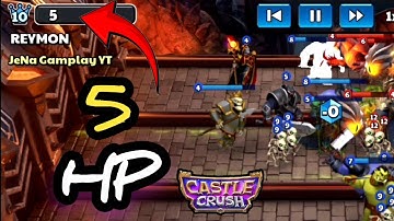 OMG 5 HP! Most Thrilling Gameplay! Castle Crush 