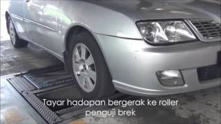 Ujian Gelincir Sisi dan Brek
