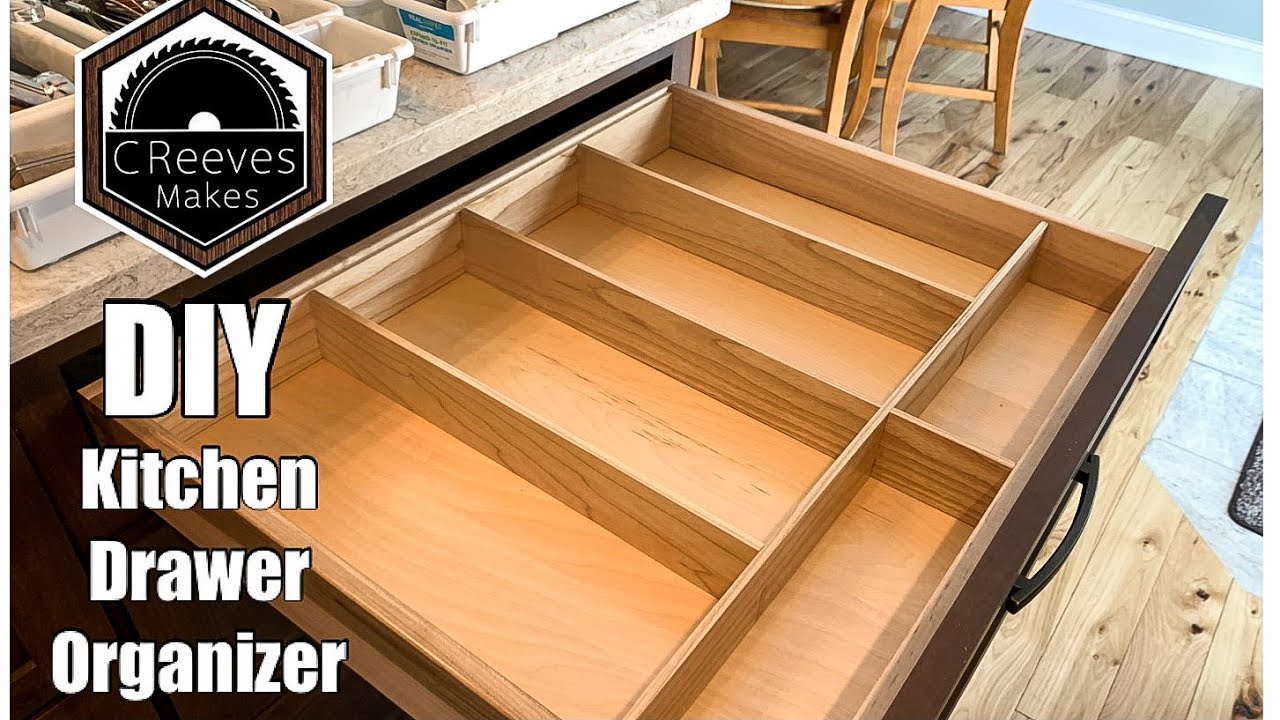 Make Your Own Custom Drawer Organizer