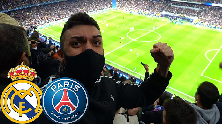 REAL MADRID 3-1 PSG **LOCURA EN EL ESTADIO** DjMaRiiO