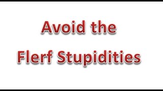 Avoid the Flerf Stupidities / The Bear Necessities