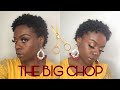 My Natural Hair Journey Ep. 1 THE BIG CHOP ✨