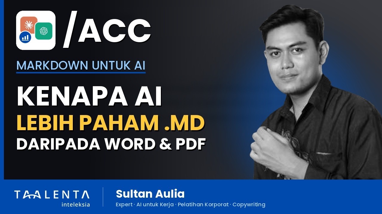 Kenapa File Markdown (.md) Lebih Dipahami AI daripada Word atau PDF