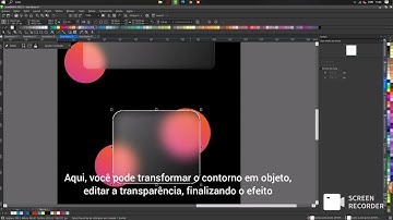 Glassmorphism no CorelDraw: Tutorial Rápido