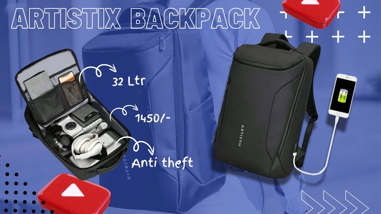 Artistix Alpine Anti Theft Laptop Backpack Best Budget Laptop