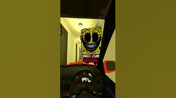 Scary Sponge chase me in Liminal Hotel Gmod Nextbot