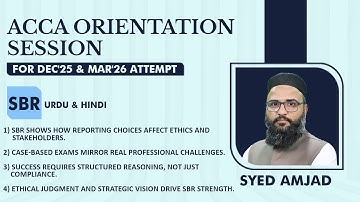 ACCA SBR U | How reporting choices affect ethics and stakeholders | Dec