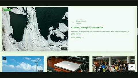 AI- Driven Educational platform for climate awareness and environment