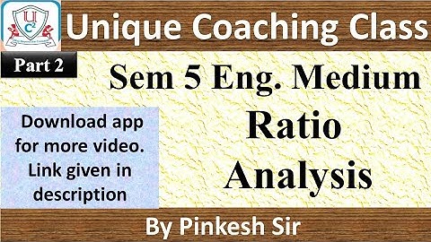Tybcom Sem-5 | Ratio Analysis Part 2 | Vnsgu | Profitability Ratio | By Pinkesh Sir
