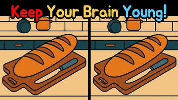 Spot The Difference: Keep Your Brain Young! Improve Your Focus! [Find The Difference😮]
