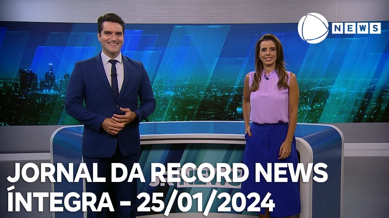 Jornal da Record News – 25/01/2024