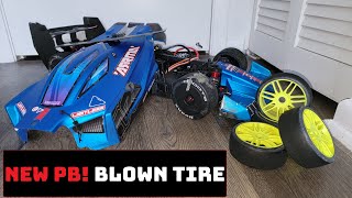 Arrma Limitless - PB Tire Blow out