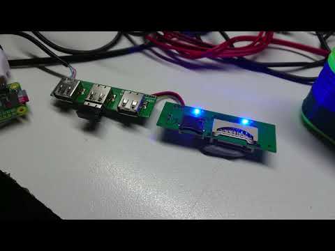 Raspberry Pi Zero W hidden in a cheap USB hub