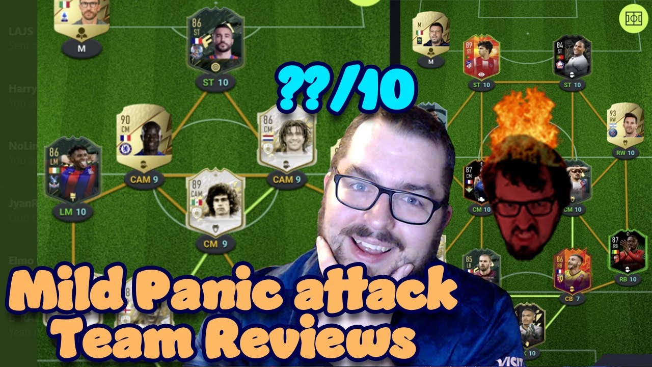 Reviewing and Rating Your FIFA 22 Teams - Someone with no CBs?