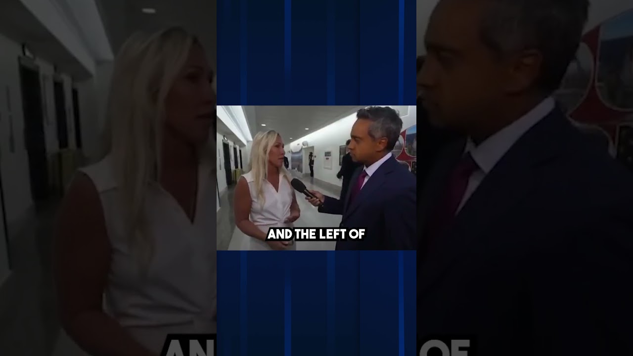 Marjorie Taylor Greene STANDS HER GROUND on Epstein list #shorts