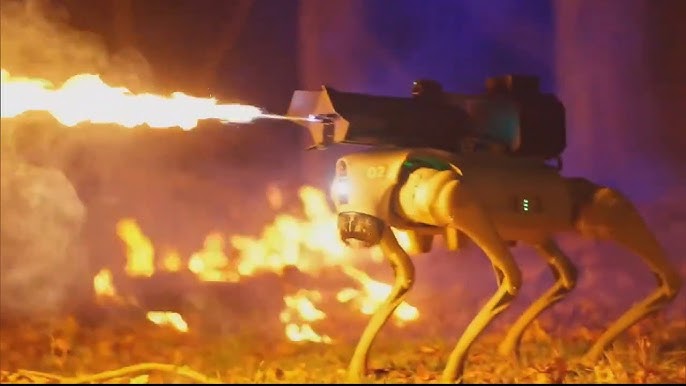 Would You Buy This Flamethrowing Robot Dog
