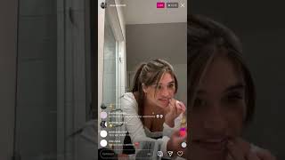 Nessa Barrett EXPOSES Addison Rae After Braddison Drama (IG LIVE) (FLZ NETWORK)