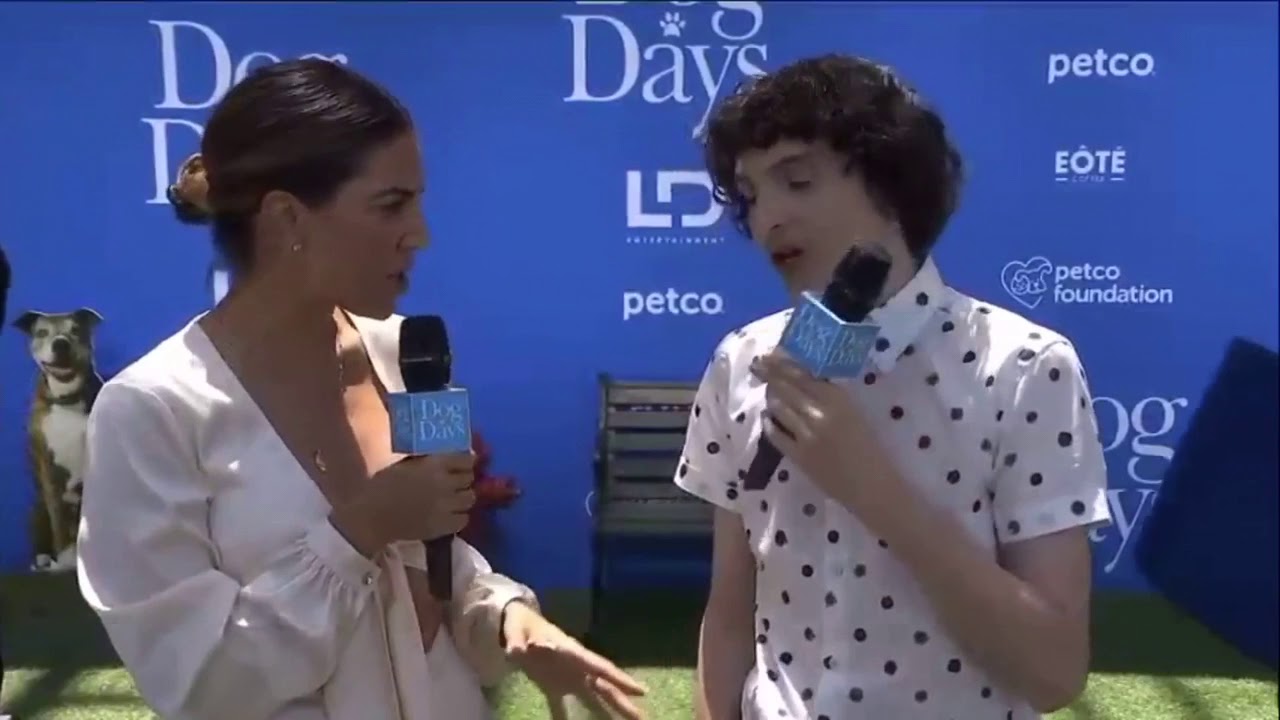 Get Full Finn Wolfhard Interview From Dog Days Premiere Youtube For Free Wallpaper Full Finn Wolfhard Interview From Dog Days Premiere Youtube For Free