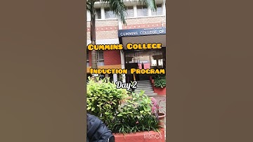 Cummins College Induction Program 2025 #day2 #vlogs#pune