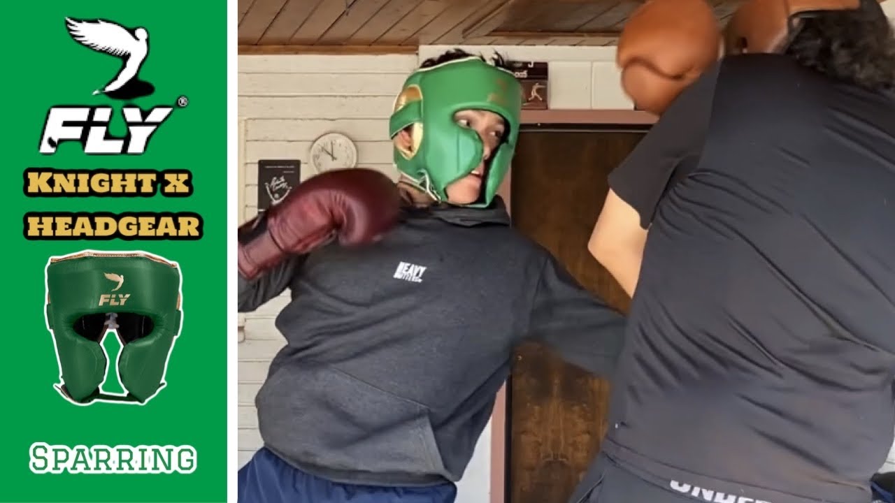 BOXING SPARRING Fly Knight X Headgear YouTube