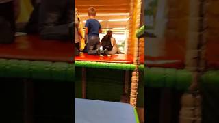 Slide Up Indoor Playground Fun in Reverse