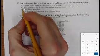 Cost Estimation using the High-Low Method