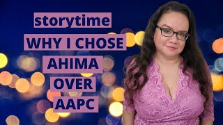 STORY TIME: WHY I CHOSE AHIMA OVER AAPC | MEDICAL CODING WITH BLEU screenshot 3
