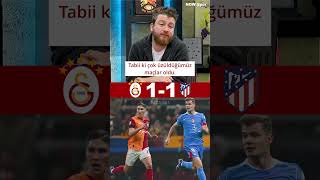 Galatasaray İlk 24Ü Garantiledi. Galatasaray 1-1 Atletico Madrid.
