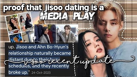 PROOFS THAT JISOO DATING IS JUST A MEDIA PLAY |VSOO RECENT UPDATE 🤩