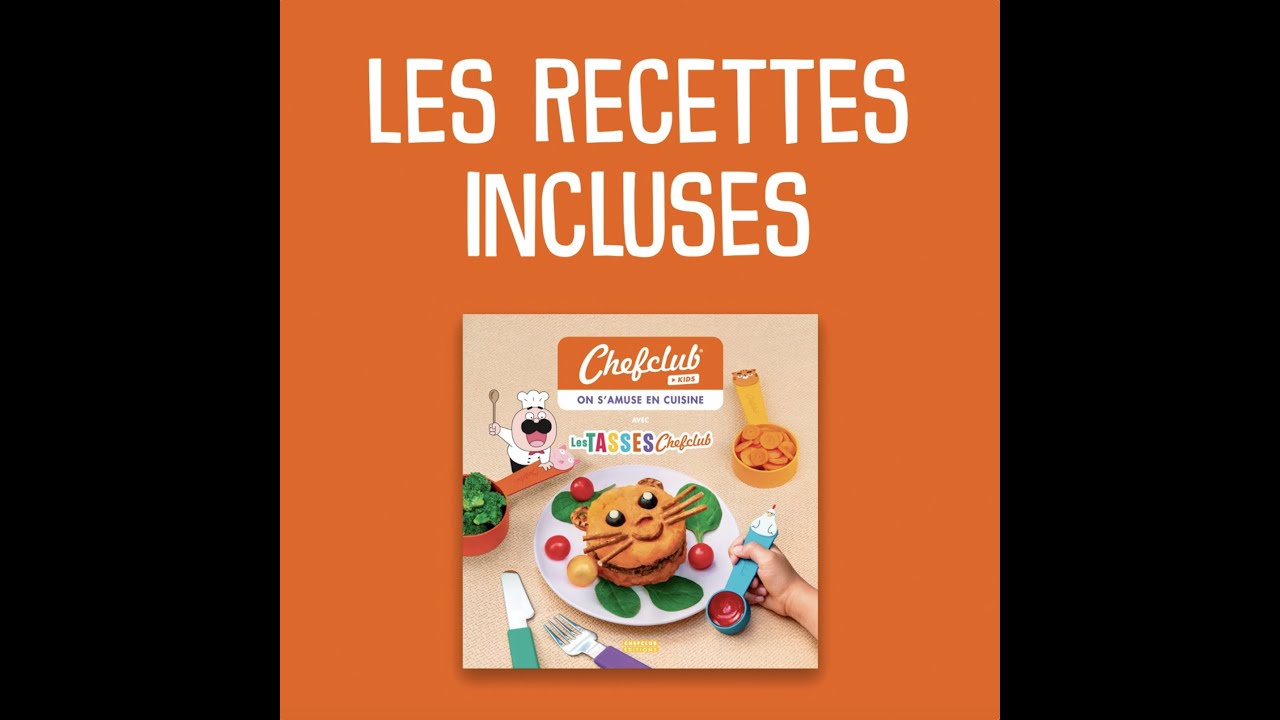 Coffret Kids : On s'amuse en cuisine avec les Tasses Chefclub