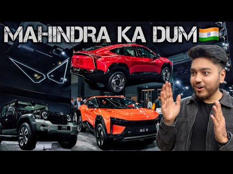 Mahindra Ka Dum in Bharat Mobility Global Expo 🇮🇳 Mahindra Thar Roxx, XEV 9E, BE 6, 3XO