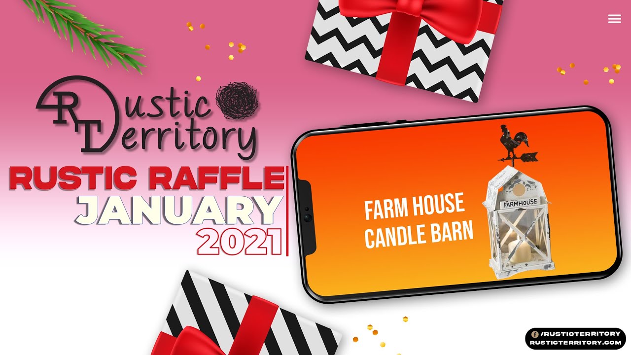 Rustic Raffle Box Rustic Raffle - January 2021 - YouTube