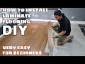 How to install laminate flooring for the 1st time easy tips  room renovation